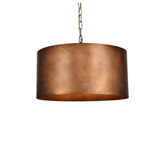 Copper Dome Light Fixture -o