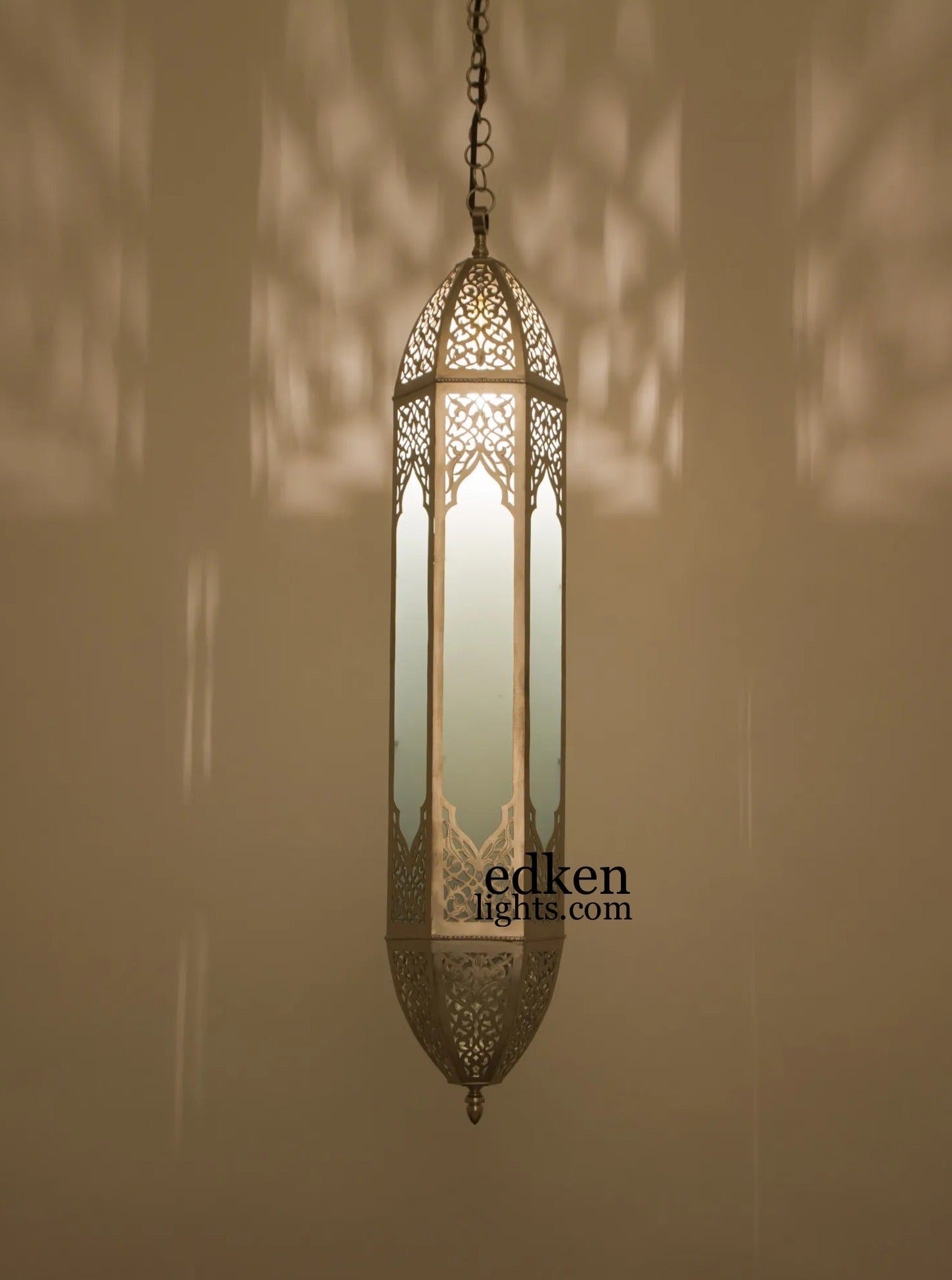 Moroccan Glass Ceiling Lamp - Ref. 1245
