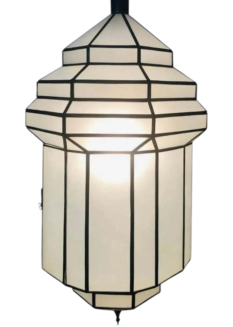 Moroccan Glass Ceiling Lamp - Ref. 2404