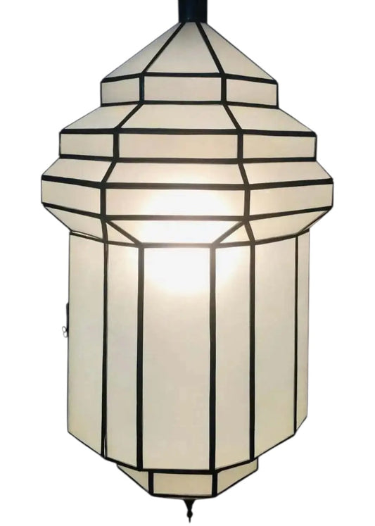 Moroccan Glass Ceiling Lamp - Ref. 2404