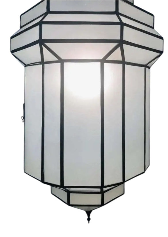 Moroccan Glass Ceiling Lamp - Ref. 2404