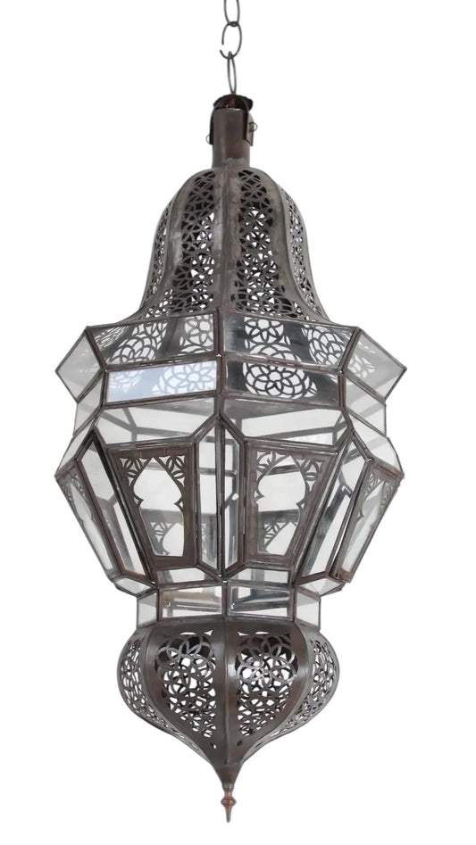 Moroccan Glass Ceiling Lamp - Ref. 2402