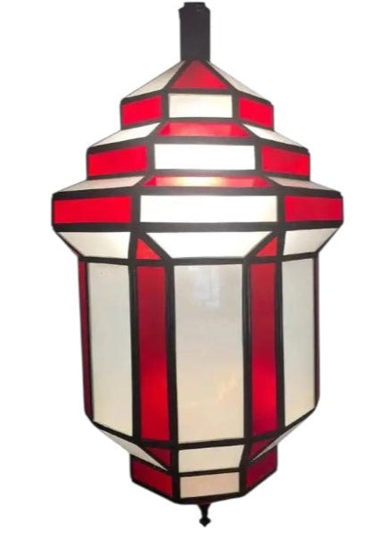 Moroccan Glass Ceiling Lamp - Ref. 2405