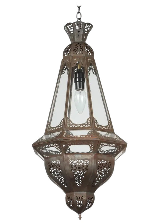Moroccan Glass Ceiling Lamp - Ref. 2400