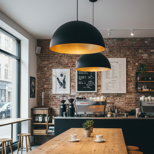 Elegant brass dome ceiling light for modern home decor