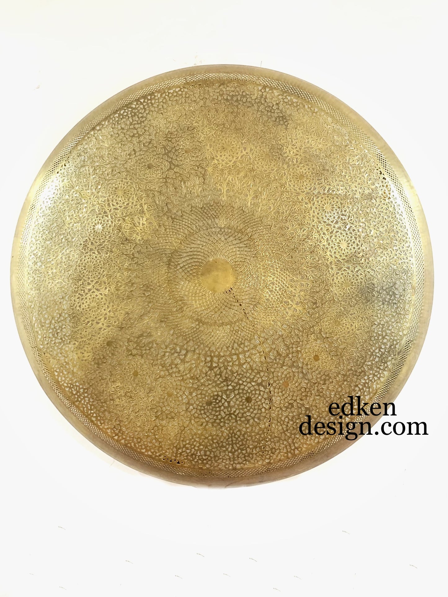 EDKEN LIGHTS - Off Morocco Brass Wall Light Sconce Moroccan Wall Sconces Flush Mount Crafts Moroccan Design Moorish Ceiling lights Round