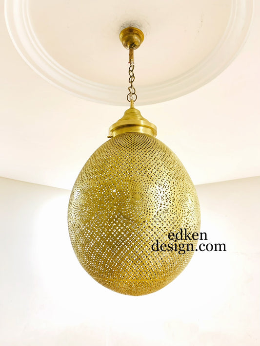 EDKEN LIGHTS - Switch Off Morocco Ceiling Lamp Shades Lemon Shape Design Fixture