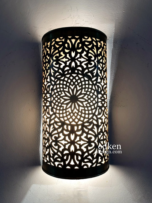 EDKEN LIGHTS - Moroccan Wall Lamps Sconce Fixture Morocco Wall Lights Handmade Brass lampshades Vintage Wall Design Home Decor