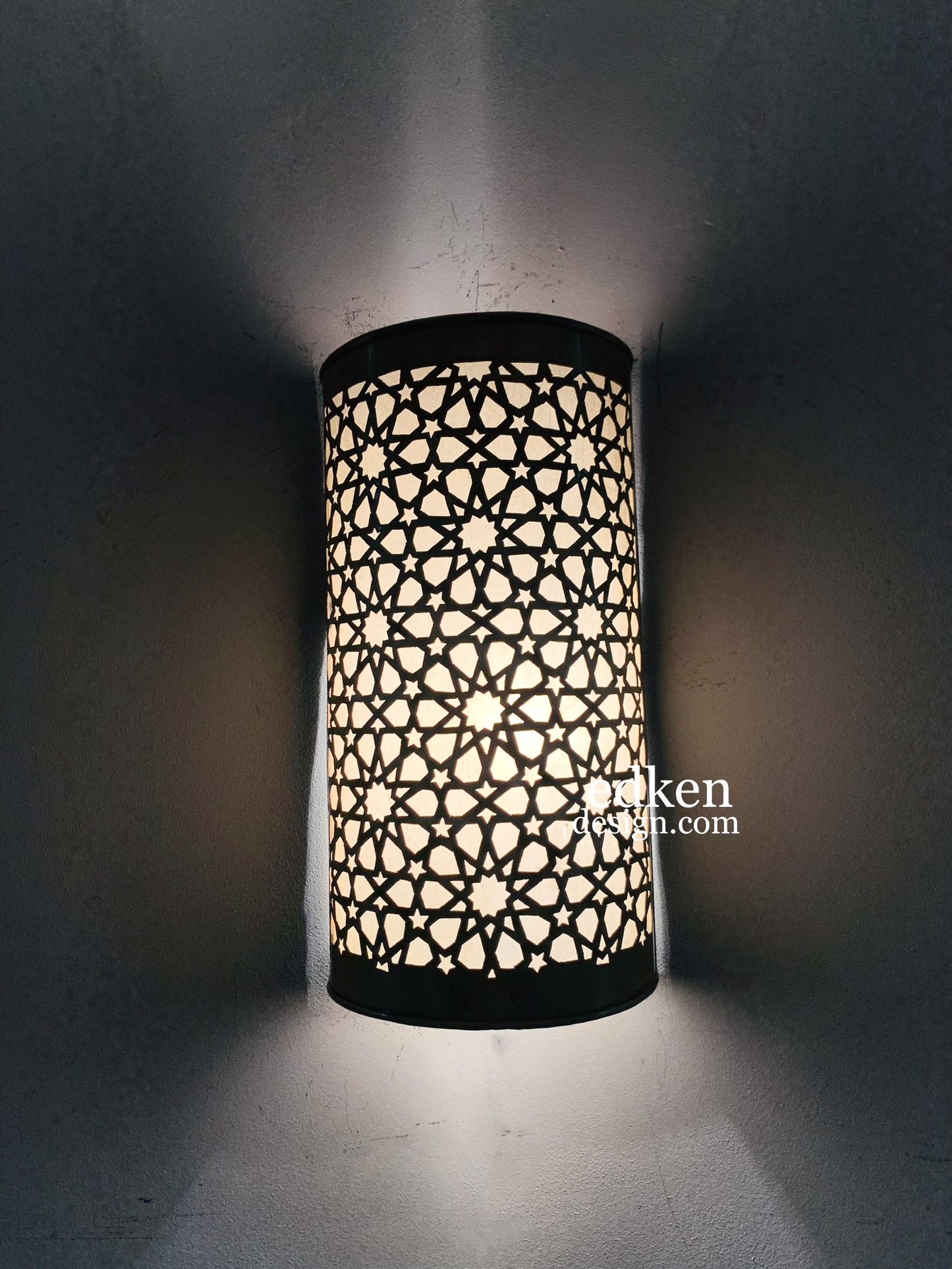 EDKEN LIGHTS - Moroccan Wall Lamps Sconce Fixture Morocco Wall Lights Handmade Brass lampshades Vintage Wall Design Home Decor