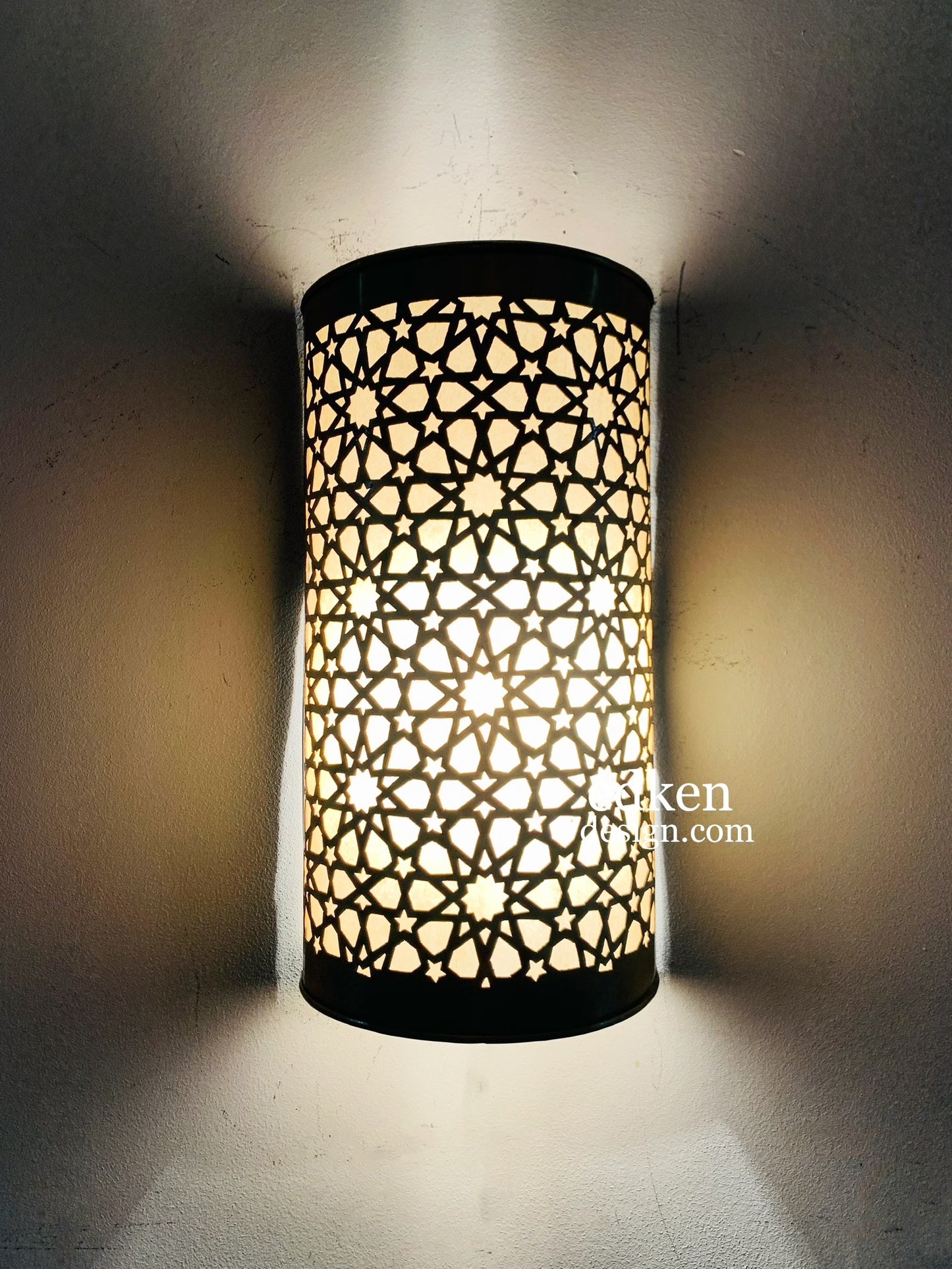 EDKEN LIGHTS - Moroccan Wall Lamps Sconce Fixture Morocco Wall Lights Handmade Brass lampshades Vintage Wall Design Home Decor