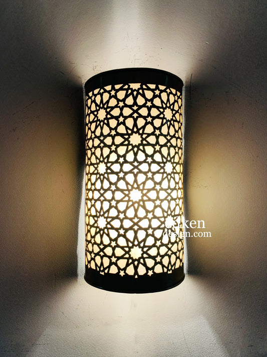 EDKEN LIGHTS - Moroccan Wall Lamps Sconce Fixture Morocco Wall Lights Handmade Brass lampshades Vintage Wall Design Home Decor