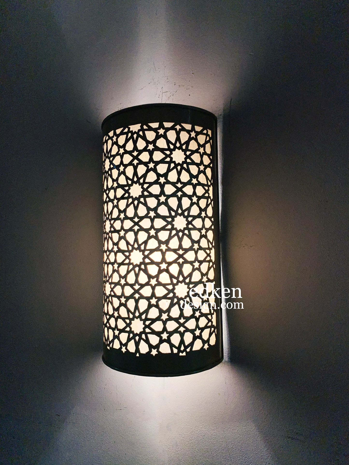 EDKEN LIGHTS - Moroccan Wall Lamps Sconce Fixture Morocco Wall Lights Handmade Brass lampshades Vintage Wall Design Home Decor