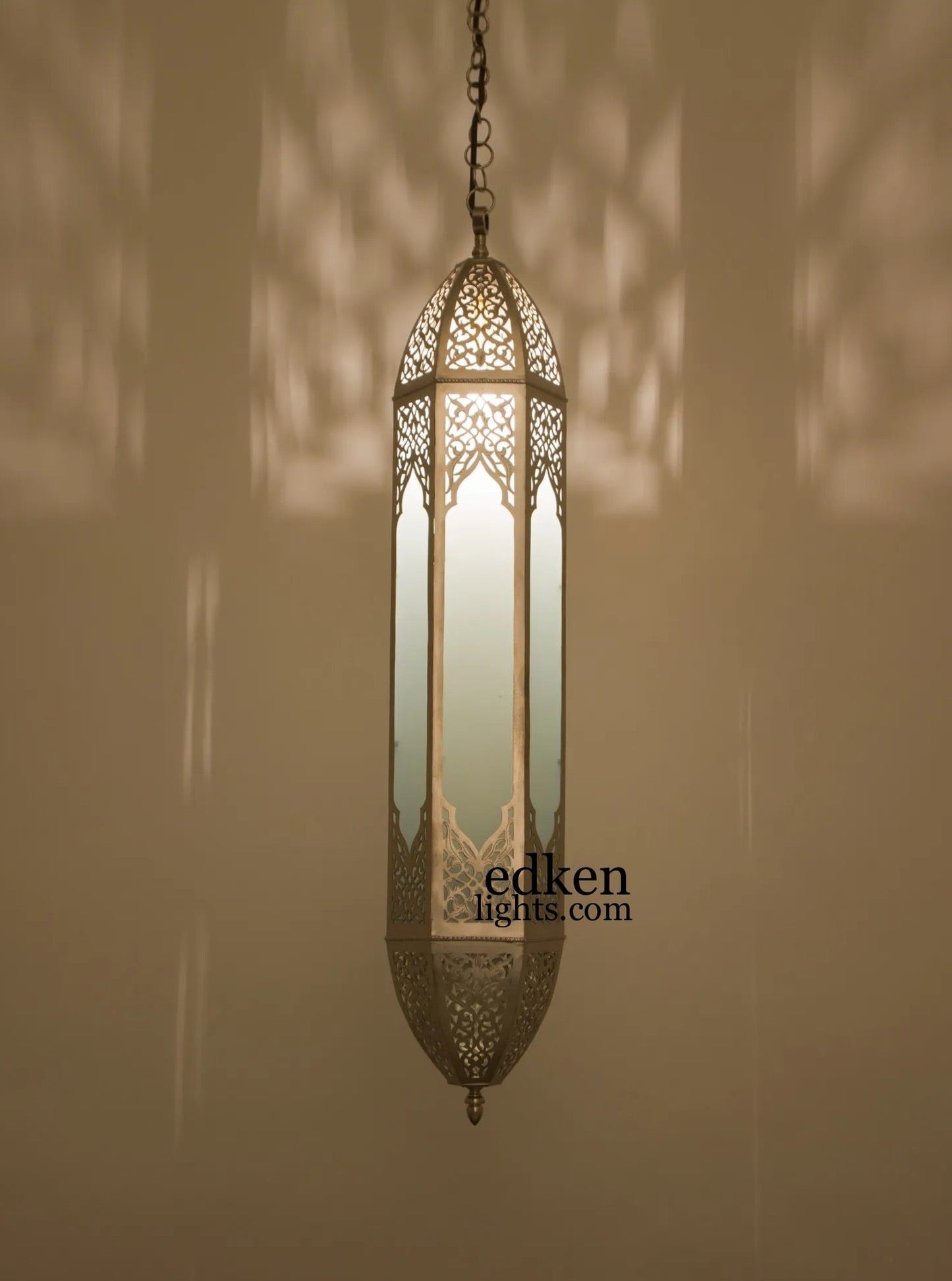 Moroccan Glass Ceiling Lamp
