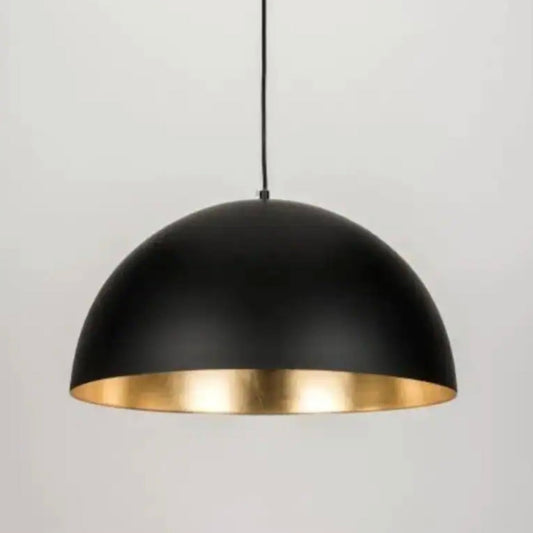 Black Dome Brass Light Fixture - Ref.1164
