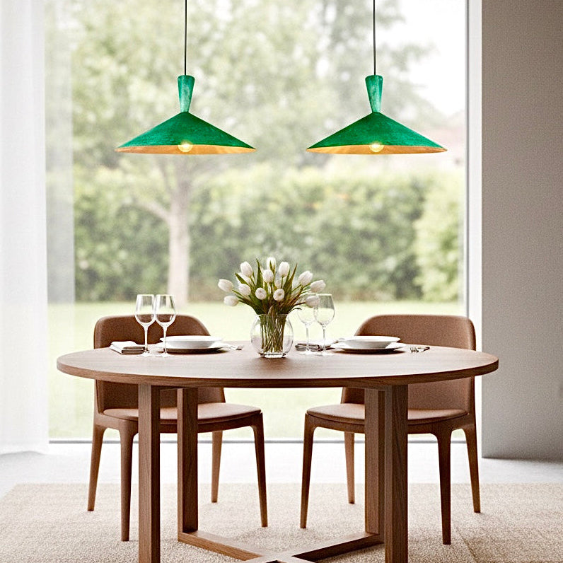 Oxidized Brass Dome Light Fixture  - Ref.2761