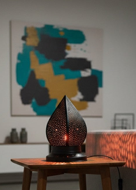Authentic Moroccan Brass Lamps | Handmade Lighting Decor - Ref.1783