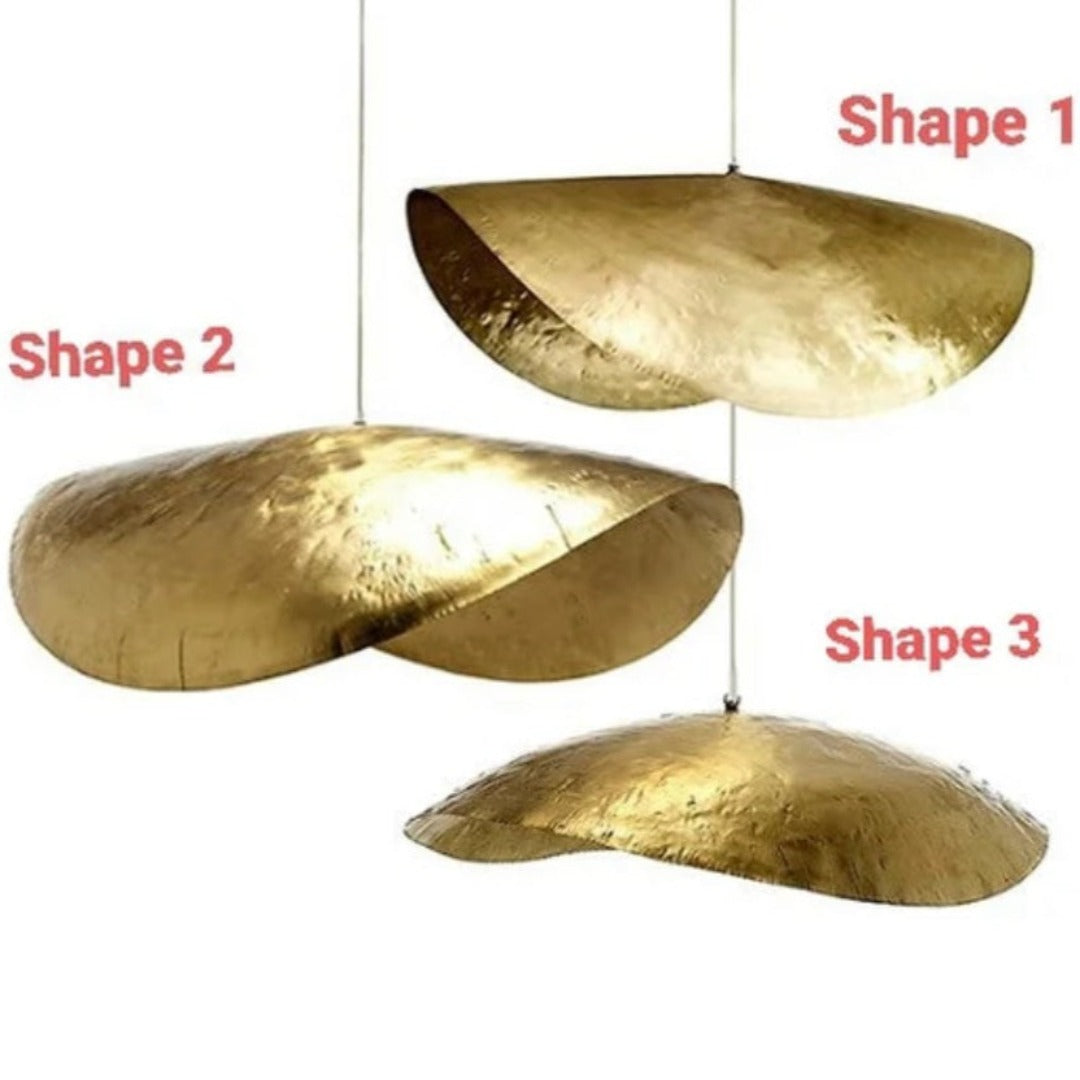 Brass Leaf Ceiling Light - Ref. 1198