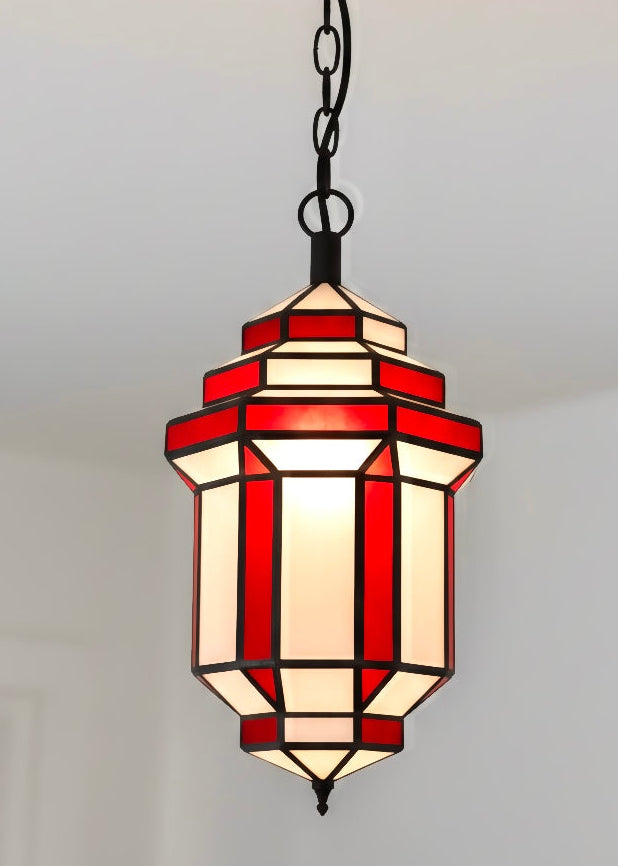Moroccan Glass Ceiling Lamp - Ref. 2405