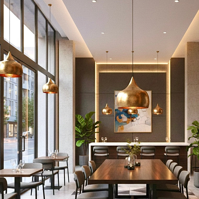 Brass Dome Light Fixture - Ref.2737