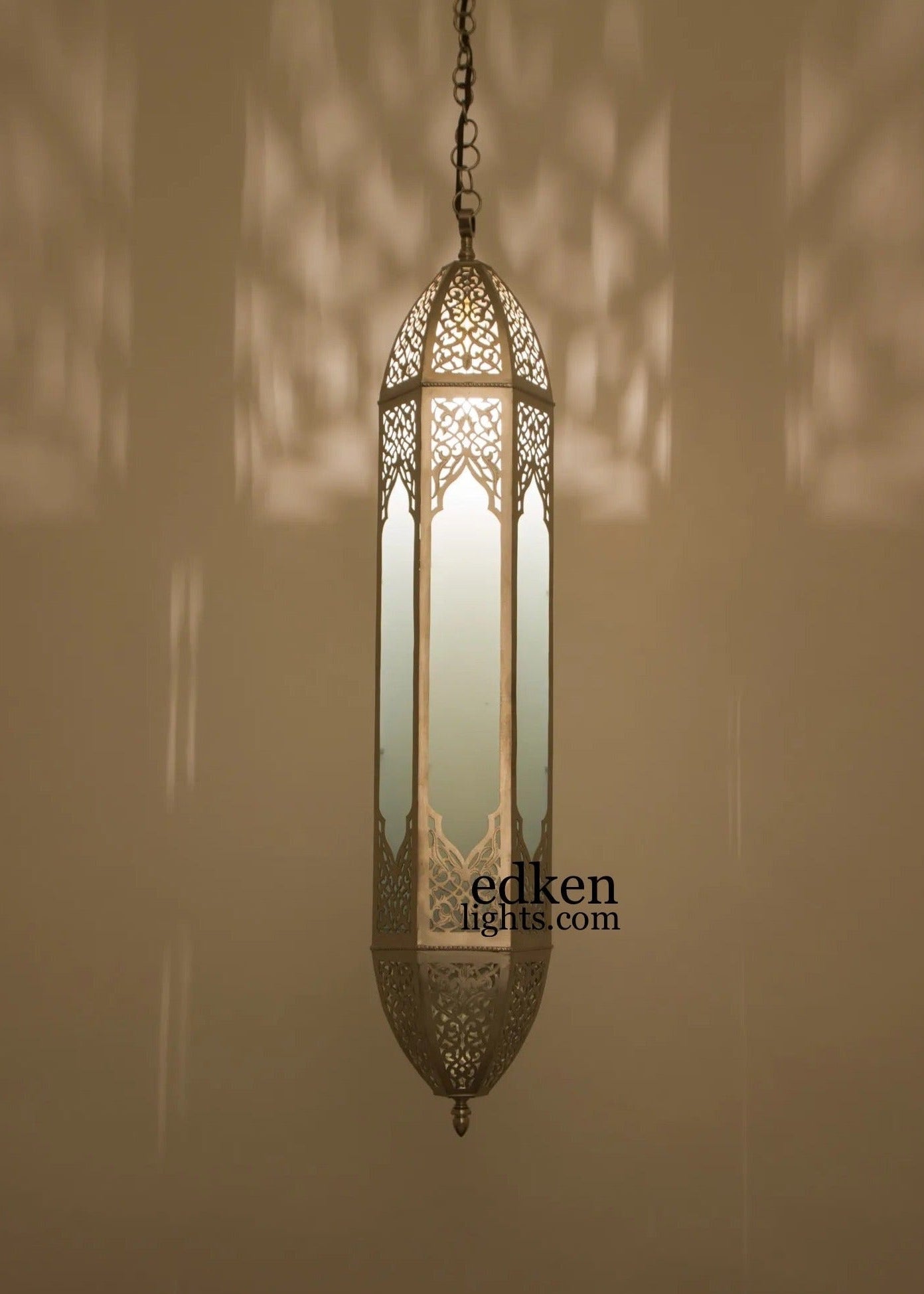 Moroccan Glass Ceiling Lamp - Ref. 1245