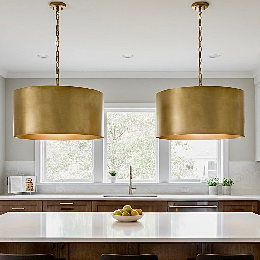 Dome Brass Light Fixture - Ref.1190