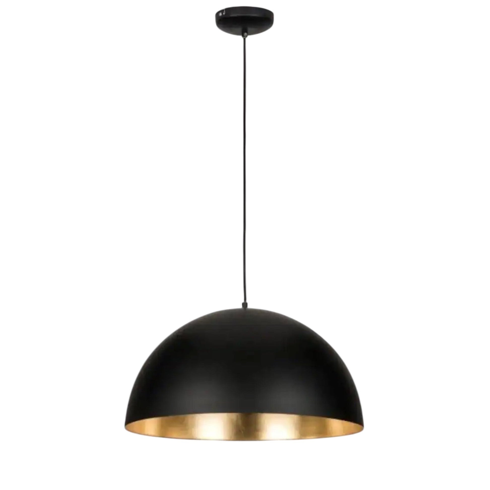 Set of 3 Dome Light, Black Brass - Ref. 2320