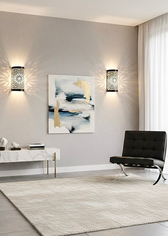 Set of 2 Moroccan Wall Sconces - Ref.2056