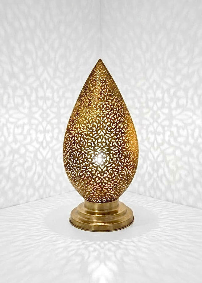 Moroccan Brass Table Lamp - Ref.2079
