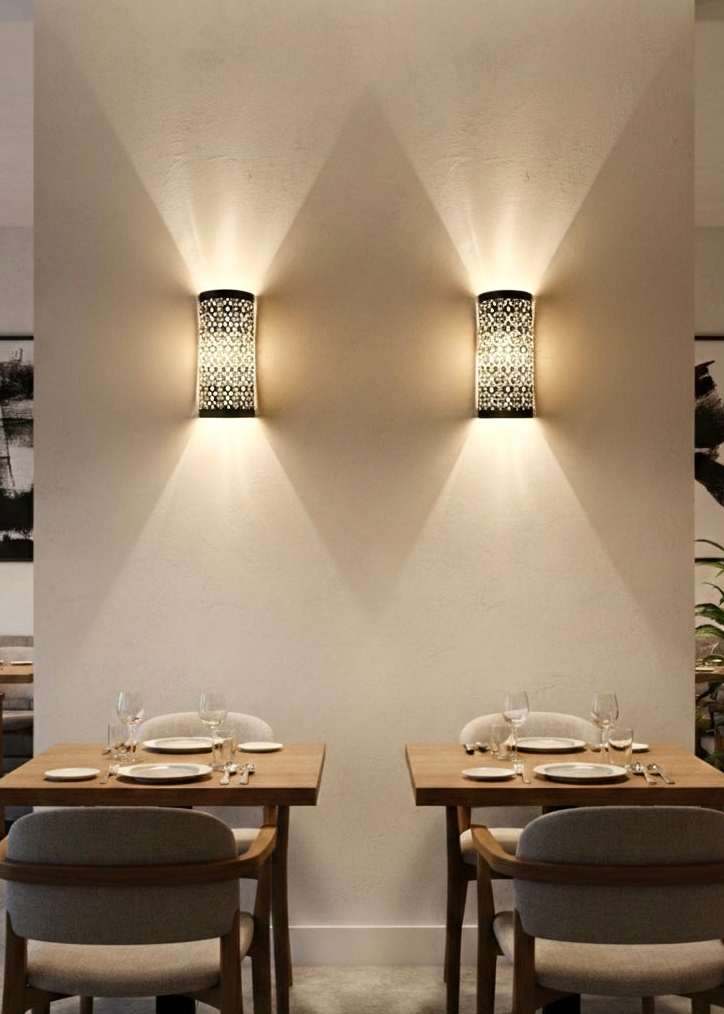 Set of 2 Moroccan Wall Sconces - Ref.1012