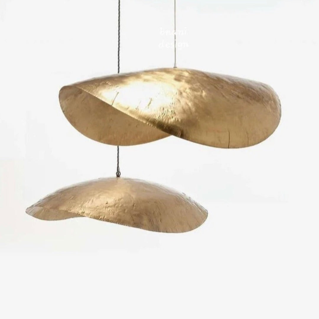 Brass Leaf Ceiling Light - Ref. 1198
