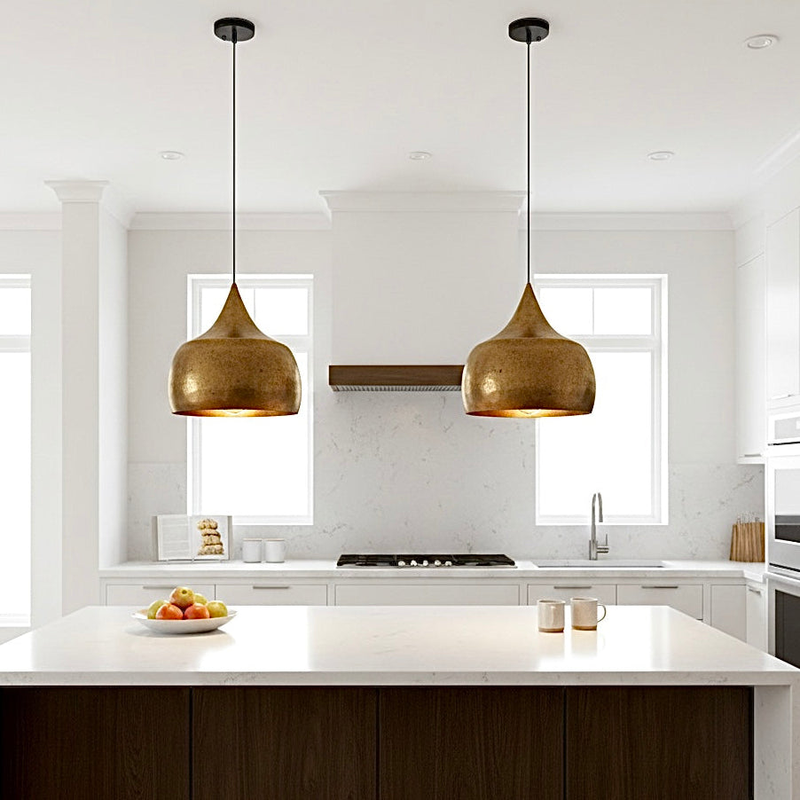Brass Dome Light Fixture - Ref.2737