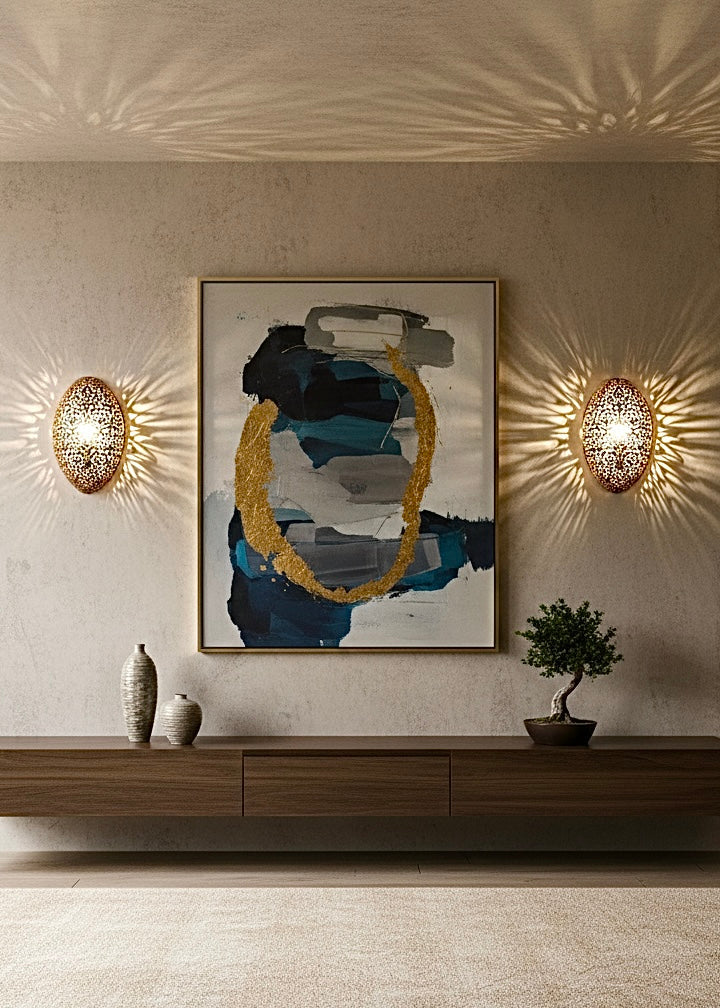 Set of 2 Moroccan Wall Sconces - Ref.1247