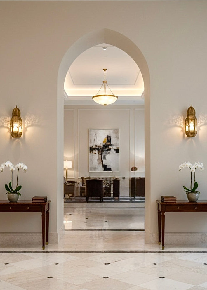 Set of 2 Moroccan Wall Sconces - Ref.2036