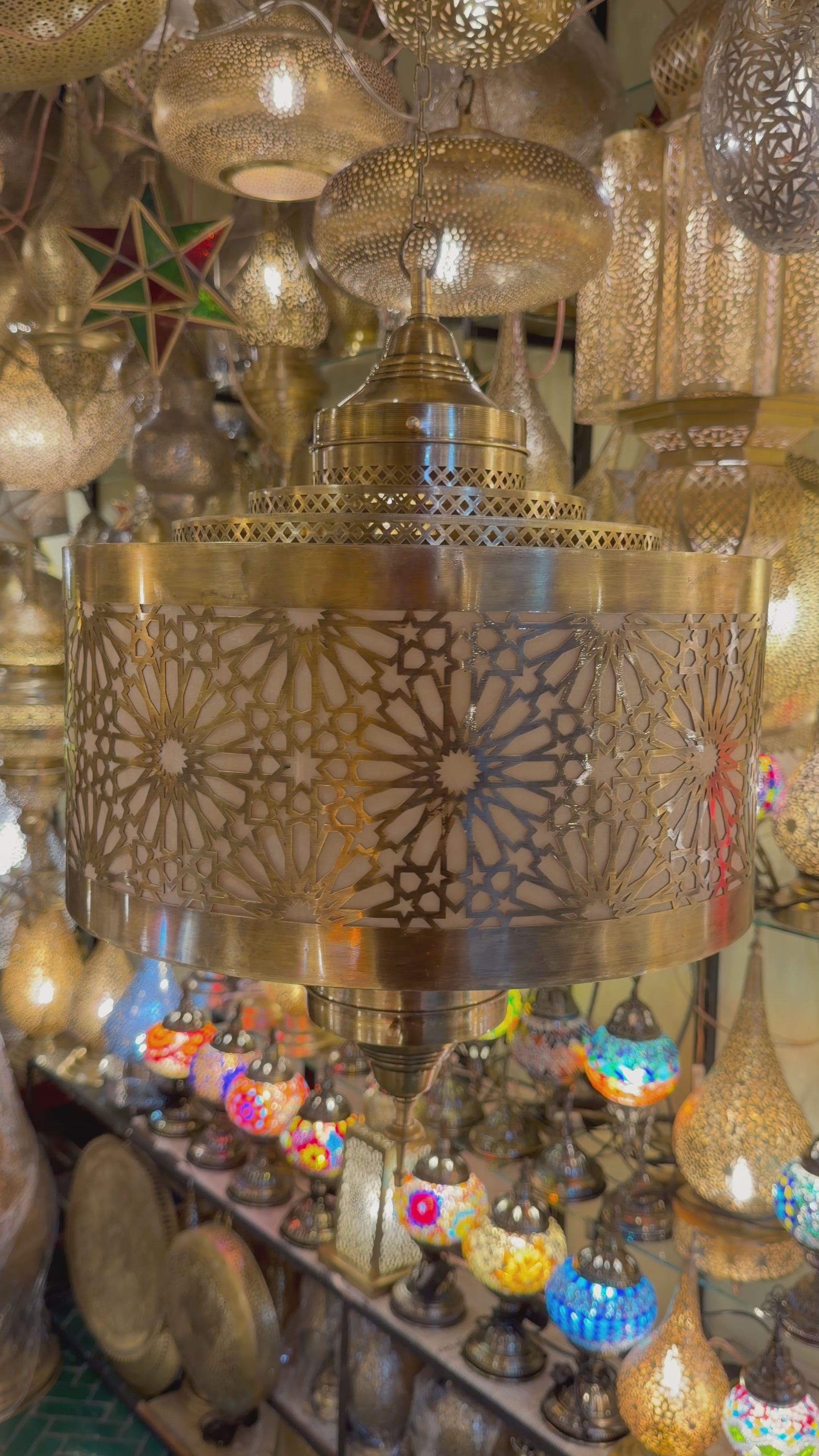Moroccan Ceiling Lamp - Ref. 2067