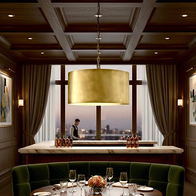 Dome Brass Light Fixture - Ref.1190