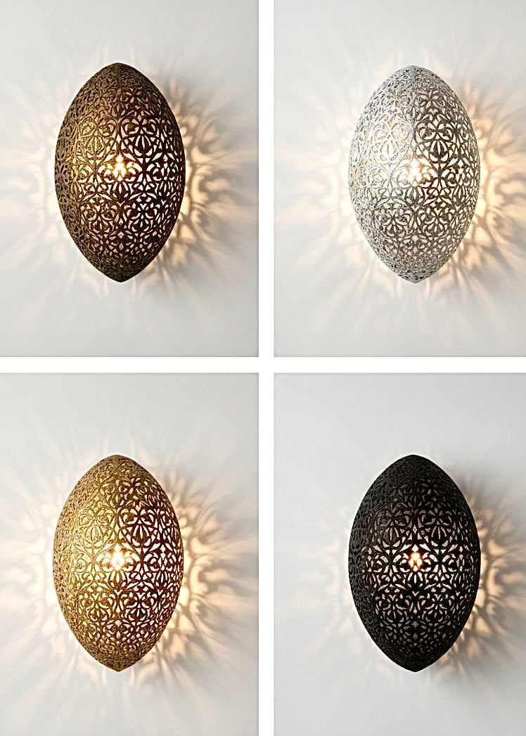 Set of 2 Moroccan Wall Sconces - Ref.1247