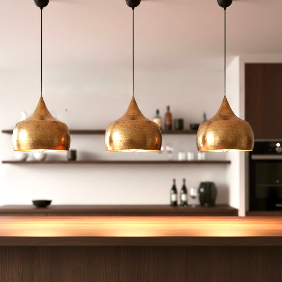 Brass Dome Light Fixture - Ref.2737