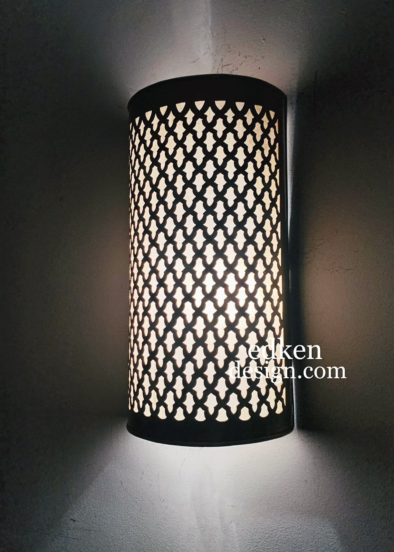 EDKEN LIGHTS - Moroccan Wall Lamps Sconce Fixture Morocco Wall Lights Handmade Brass lampshades Vintage Wall Design Home Decor